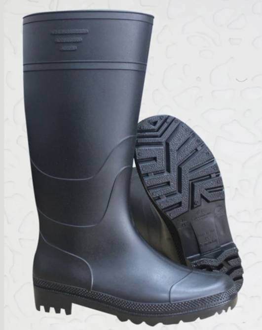 Botte de Pluie noir en PVC Taille N°39