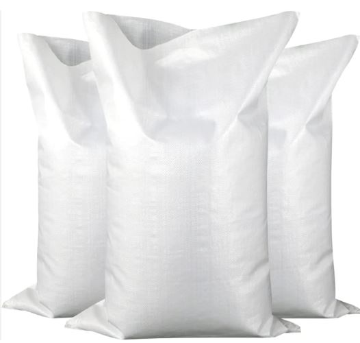 Sac de riz vide 50kg (PP Woven Bag) vide 60cm x 100cm 80gsm