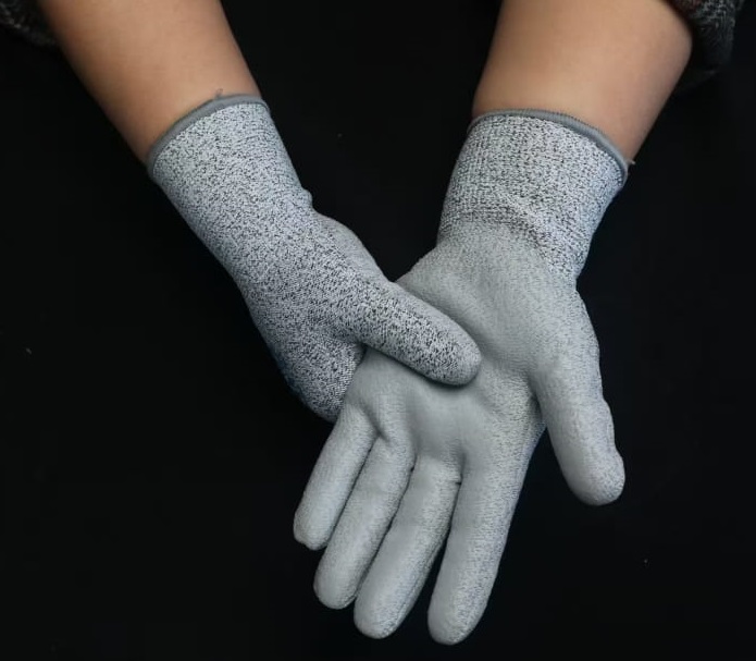 Gant Anti Coupure gris