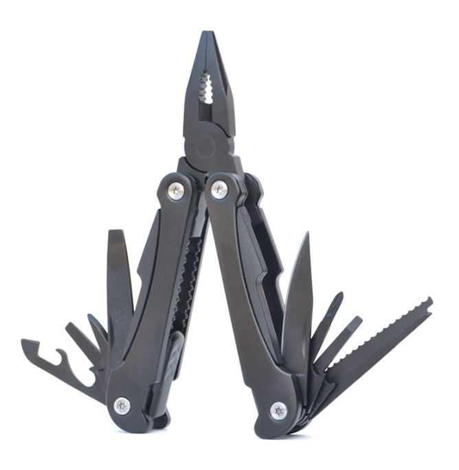 Couteau Multifonction 16 en 1 noir