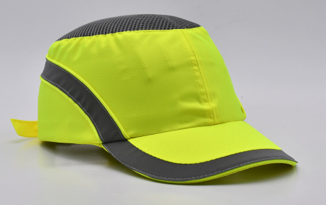 Casquette anti-heurt Jaune-Fluo N°BC-YL