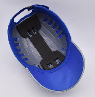 Casquette anti-heurt bleue N°BC-BL