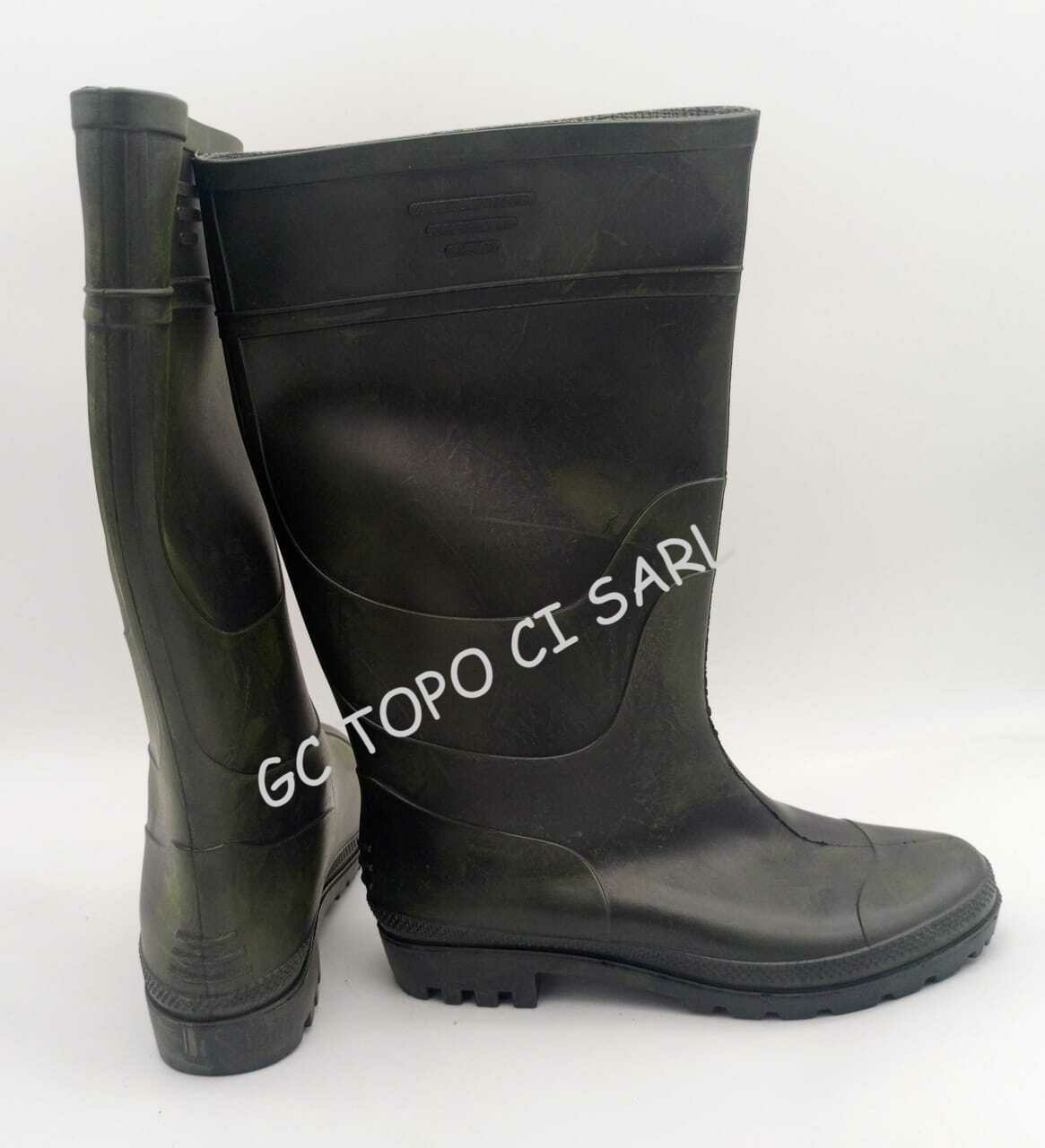 Botte de Pluie noir en PVC Taille N°43