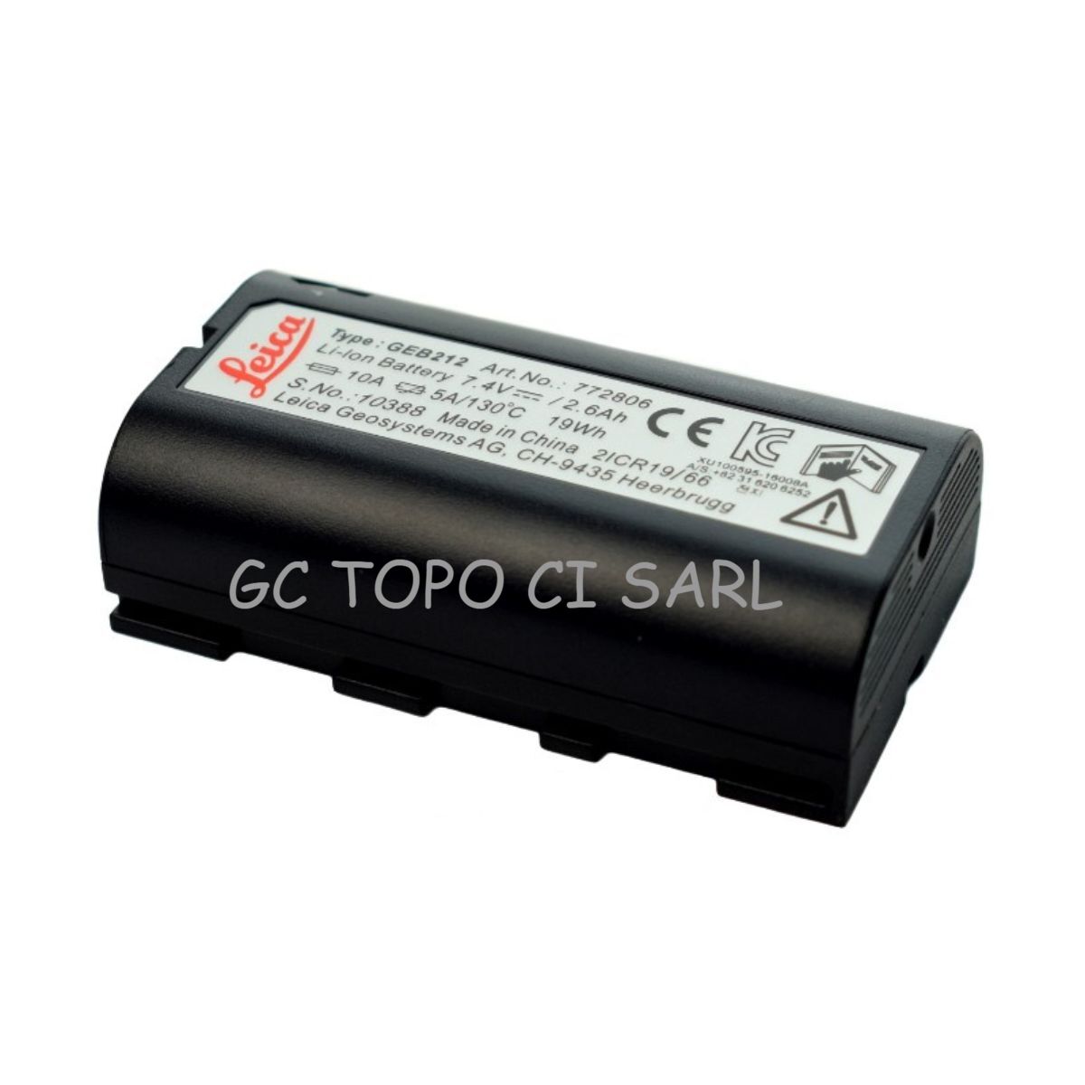 Batterie Li-Ion GEB211/GEB212