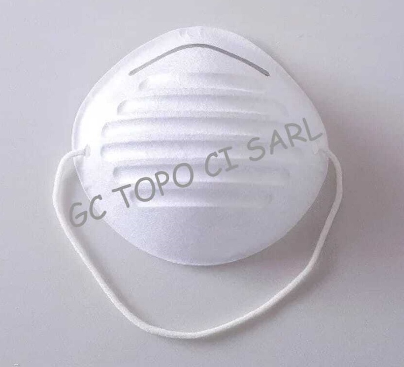 Masque anti poussière en PP (Lot de 50 pcs)