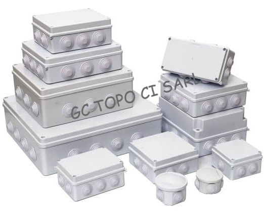 Boite de dérivation apparent 150mm x 150mm x 70mm étanche IP65